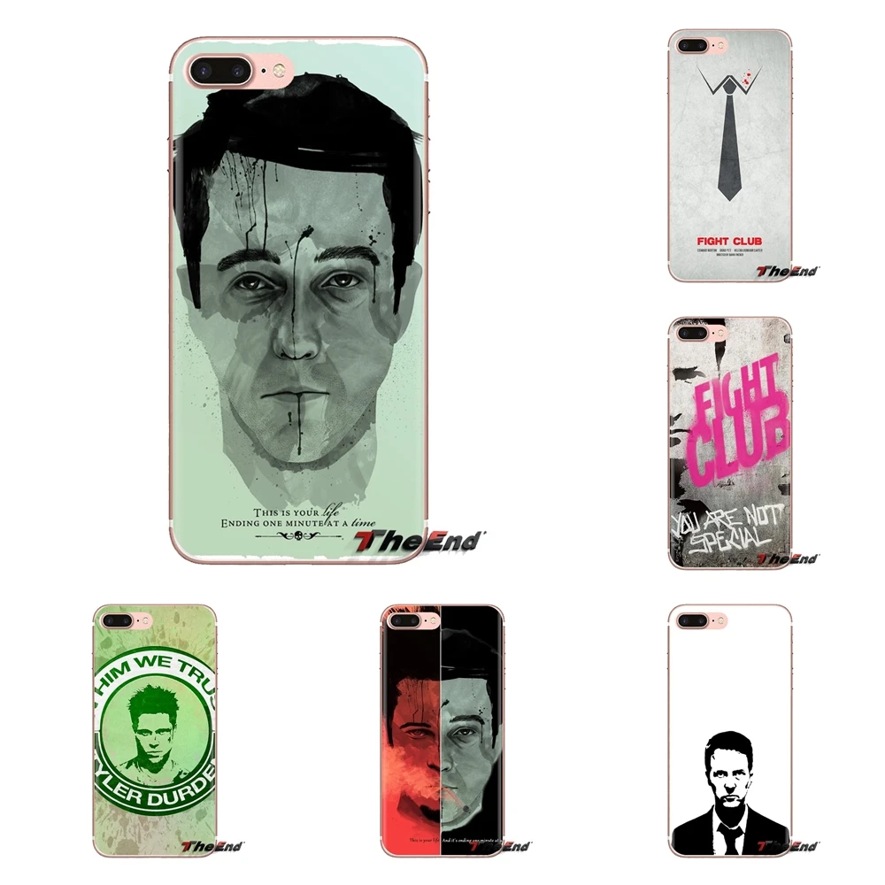 Fight Club Bar of Soap Transparent Soft Shell Covers For Samsung Galaxy A3 A5 A7 A9 A8 Star A6 Plus 2018 2015 2016 2017 |