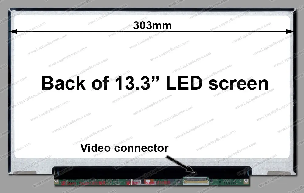 

TTLCD Laptop LCD Screen Model LT133EE09500 for Toshiba PORTEGE Z835-P370 (13.3 inch 1366x768 40Pin N)
