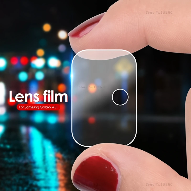 

2PCS Camera Lens Tempered Glass Protector For Samsung Galaxy A51 A71 A 51 51 71 A71 Protective Film on For Samsung A51 A515 A715