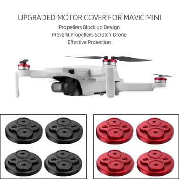

4pcs Upgraded Metal Motor Covers Prevent propellers Scratch For DJI MAVIC MINI DRONE