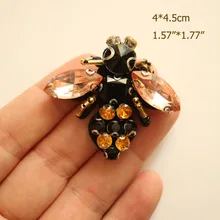 

5pcs/lot insect Rhinestone beaded patches for Clothing Sew on Sequin Applique anime decorative parches for clothes backpack