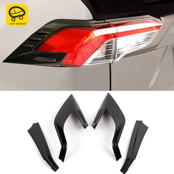 

CarManGo For Toyota Rav 4 XA50 2019 2020 Car Styling Rear Light Lamp Decoration Cover Trim Frame Sticker Exterior Accessories