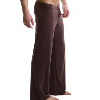 

New men's European and American tooling multi-pocket trousers woven casual pants sports beam pants