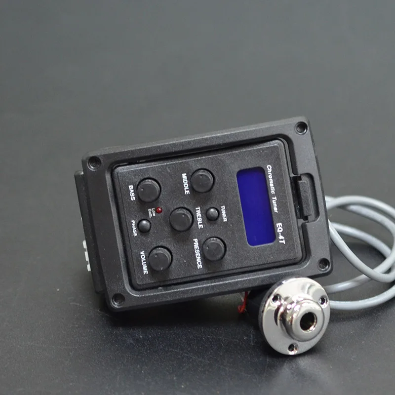 Pickup Per Chitarra Acustica Con Preamplificatore 4 Bande EQ - Sistema Piezo Per Sound Naturale E Potenziato - Foto 11