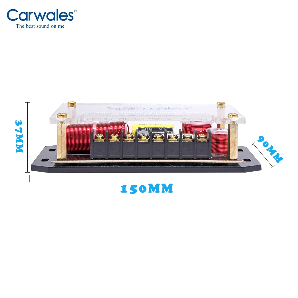 Carwales автомобильный аудио звук Системы 3-х полосная кроссовер ВЧ СЧ сабвуфер автомобильный трехкомпонентный каталитический сигнала Комбинации компонентов разделитель