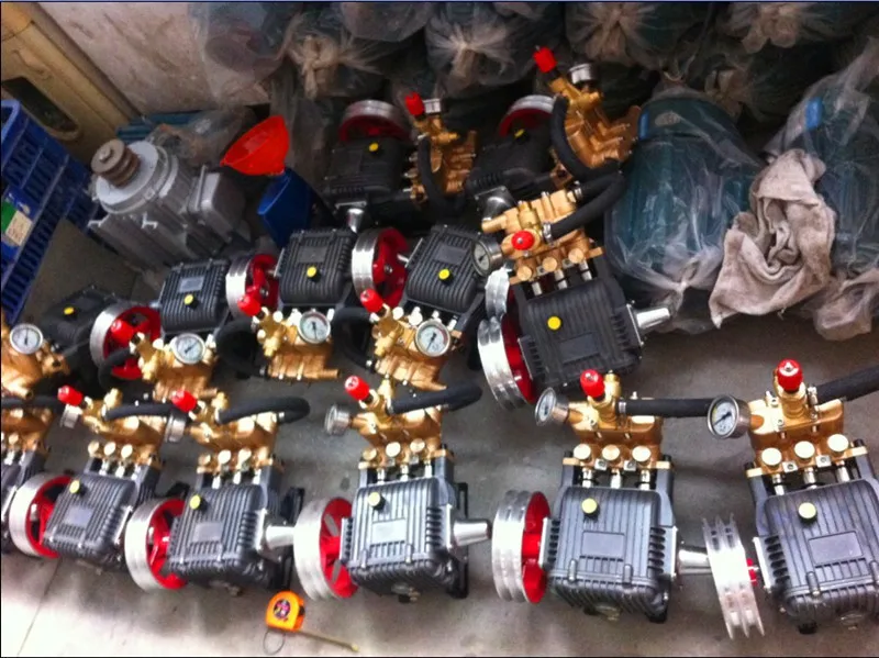 Cleaning machine component high-pressure piston pump high pressure copper plunger pump pressure 70-90bar 1000psi