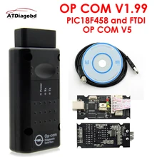 2021 v1.99 opcom v1.95 ferramenta de diagnóstico profissional para opel op com OP-COM com pic18f458 firmware v1.59 scanner automático