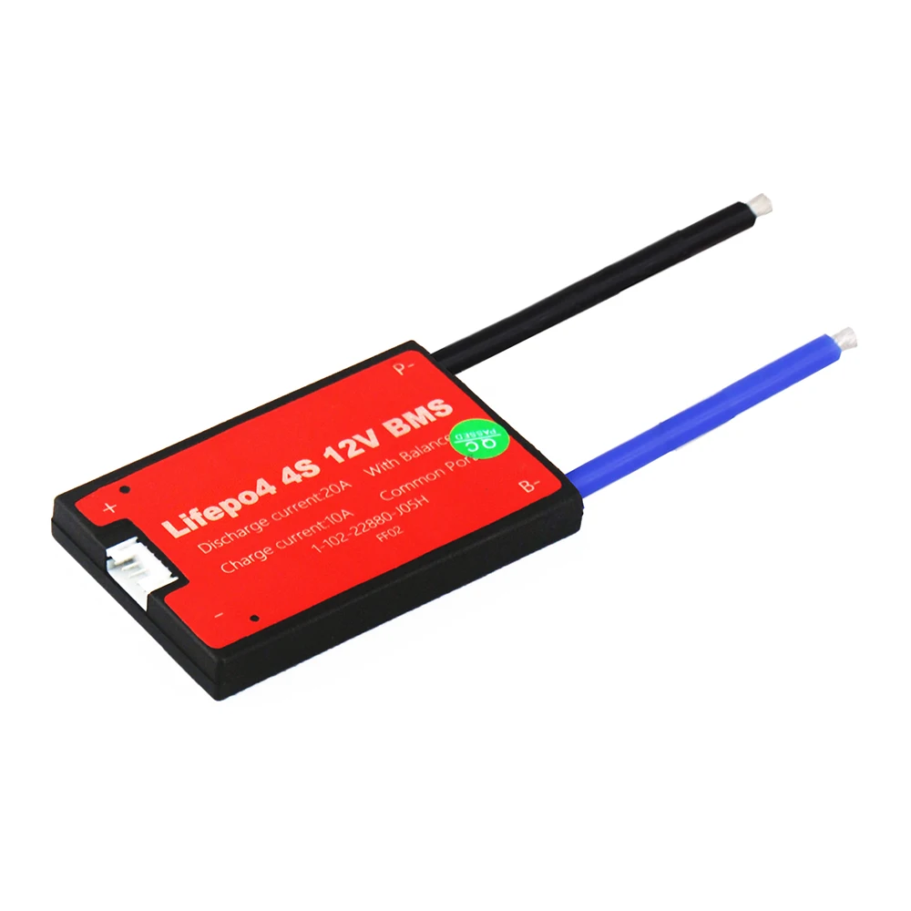 LiitoKala 18650 4S 12V 20A Waterproof BMS For Rechargeable Lifepo4 Battery With Same Port 3.2V Lifepo4 battery