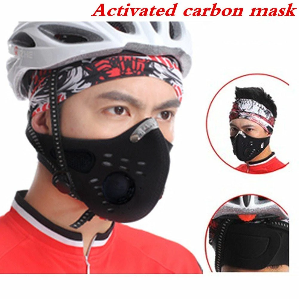 anticontaminación ciclismo de ciudad, máscara protectora para la boca, antipolvo, para deportes de bicicleta, ciclismo de carretera| Mascarilla de ciclismo| - AliExpress
