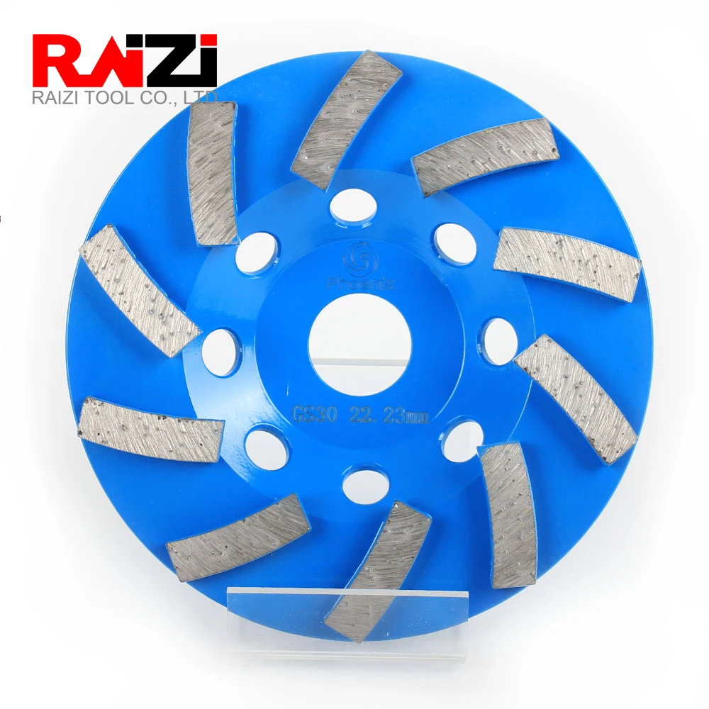 Raizi 5 Inch/125mm Concrete Grinding Wheel For Angle Grinder With 22.23