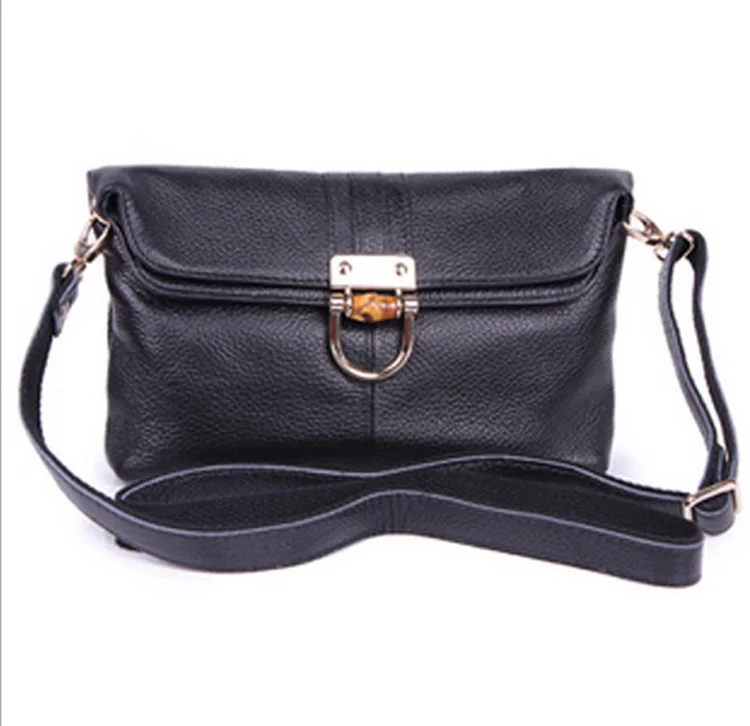 

2019 Guangzhou WOMEN'S Bag Japanese Korean New Style Full-grain Leather Cute Wallet Oblique WOMEN'S Bag Fashion Simple Women's W