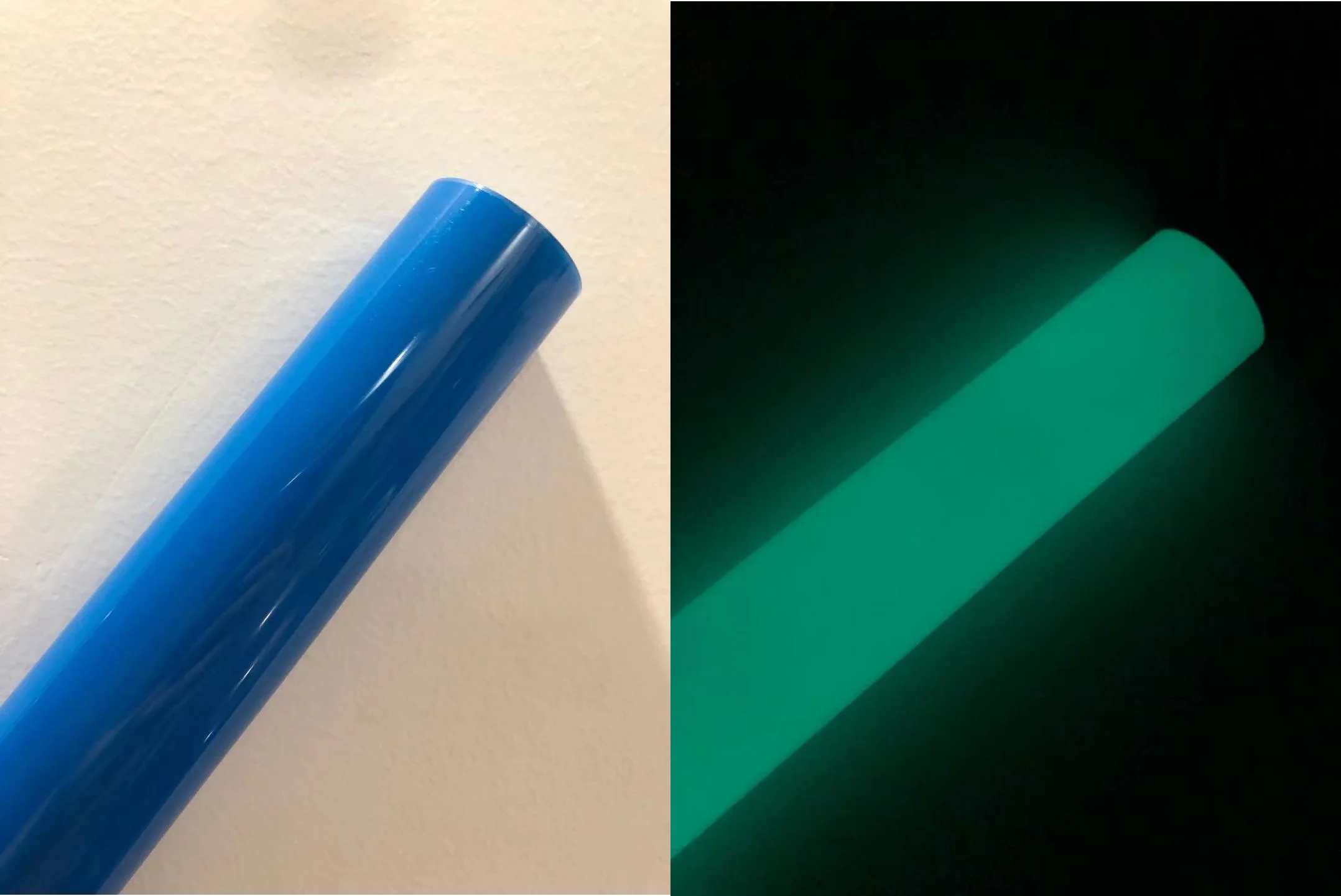 Luminous Glow-In-The-Dark Heat Transfer Vinyl – 12x40 Roll for T-Shirt Customization and Iron-On Applications
