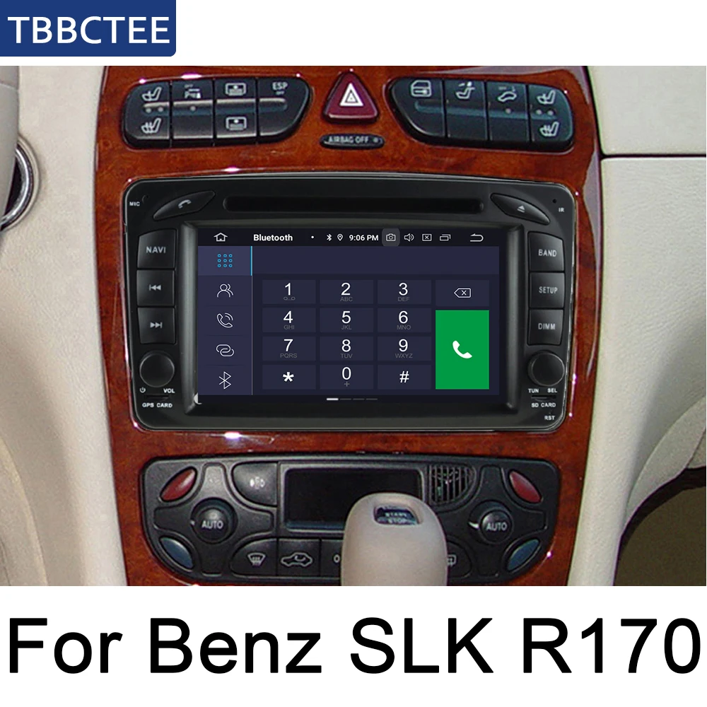 Для Mercedes Benz SLK Class R170 1996 ~ 2004 Android Радио BT GPS навигация WIFI стерео видео Автомобильный