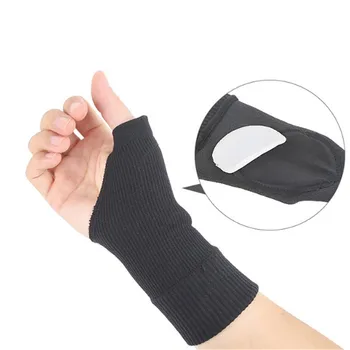 

1 Pair Useful Splint Sprains Arthritis Band Belt Carpal Tunnel Hand Wrist Foot Care Tools Solid Black