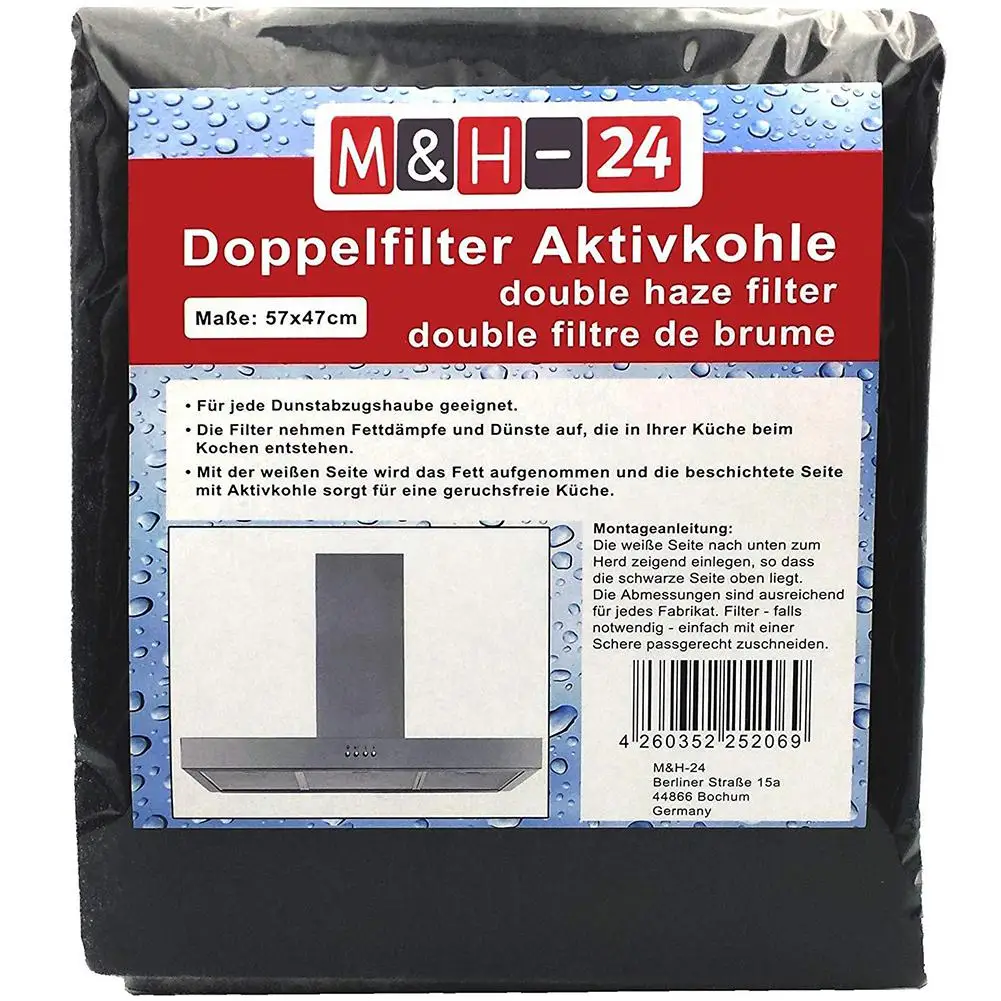 Adoolla Универсальный фильтр для вытяжки плиты 57 × 47 × 0,8 см