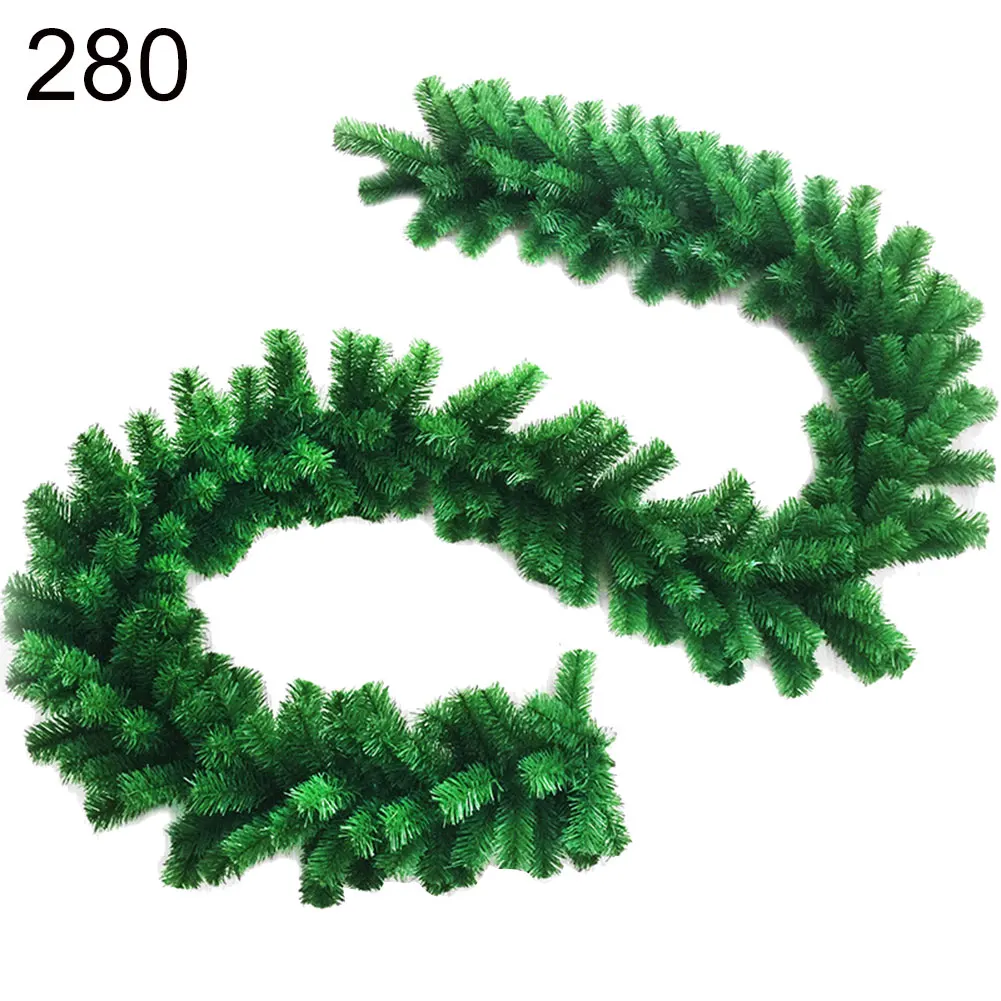 2.7m Christmas Artificial Vine Rattan Garland Wreath Hanging DIY Party Decor