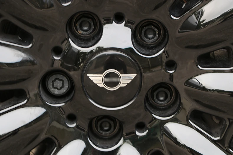 Автомобильная накладка ступицы, наклейка, Украшение колеса для BMW MINI Cooper S F54 F55 F56 F60 R55 R56 R60 Clubman, аксессуары для стайлинга автомобилей