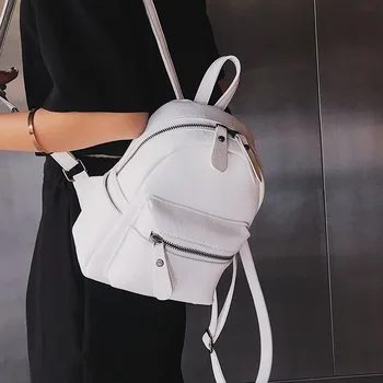 

2020 new women's backpack Korean version of the ladies backpack fashion simple ladies backpack