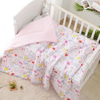 

Cotton Gauze Baby Quilt Quilts Cover Filling Insert Microfiber Summer Cool Duvet for Child Bed Newborn Infant Kindergarten