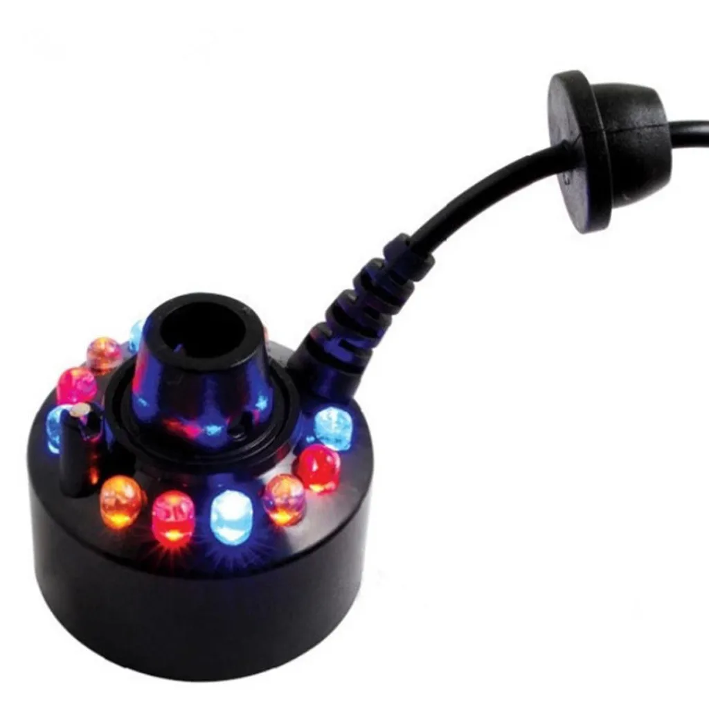 Тумана машина для дыма тумана Цвет Изменение вечерние Prop с 12LED Цвет Изменение вечерние реквизит украшение дома