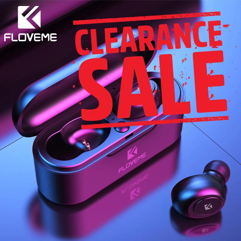 TWS наушники FLOVEME с поддержкой Bluetooth 5 0 и двойным микрофоном|Наушники гарнитуры| |
