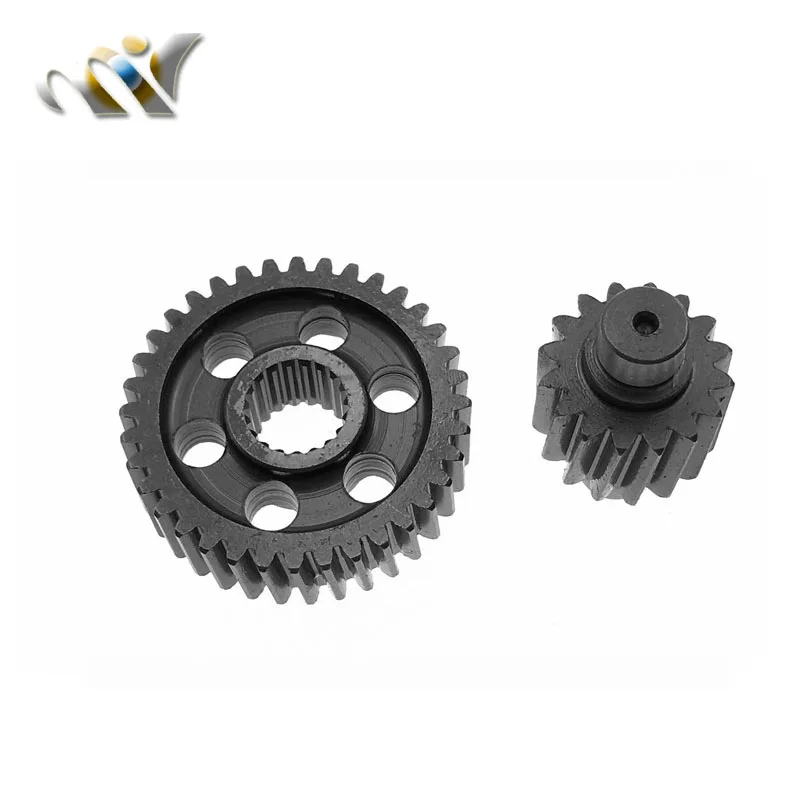 15x37T 16x36T 17x36T Final Drive Gear for GY6 125 150cc Scooters Engine Spare parts racing transmission gear set