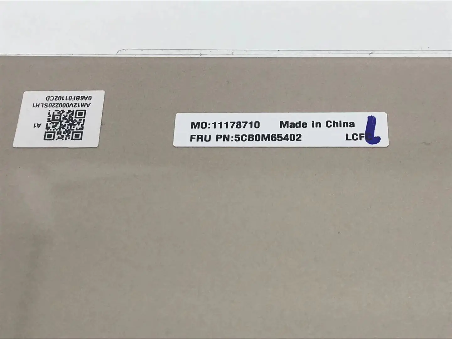 Для lenovo MIIX 720-12IKB задняя крышка Нижняя крышка Золотой 5CB0M65402