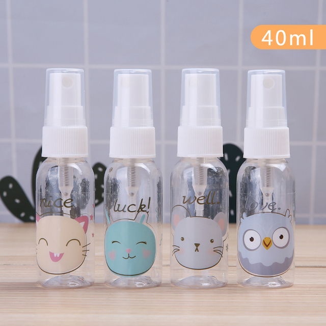Bottles Portable Travel Container Transparent Atomizer Empty Spray Bottle Empty Bottle Shampoo Shower Gel Sub-bottle