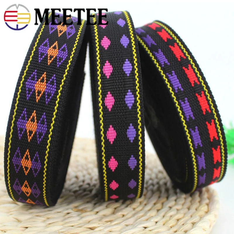 

5M 30mm PP Jacquard Webbing Ribbons for Bag Packing Backpack Knapsack Belt Strap Tapes Pet Luggage Band DIY Sewing Accessories