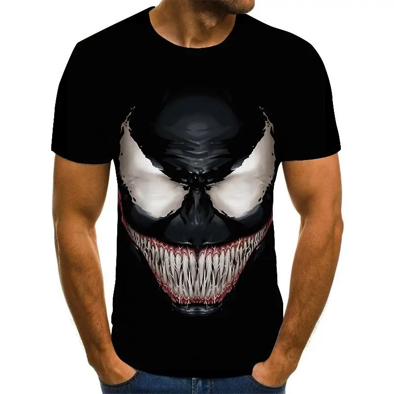 Новинка 2020 мужские 3d футболки новейшая Футболка Venom &quotМарвел&quot с 3D принтом для