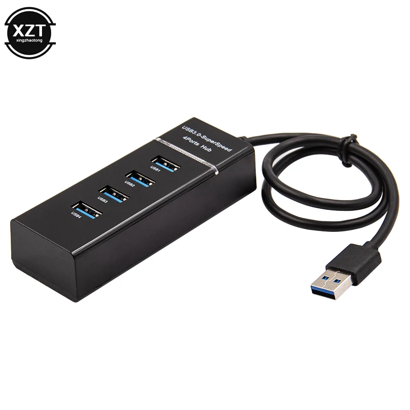4 Порты и разъёмы USB 3.0Hub концентратор компьютера мульти Интерфейс разветвитель
