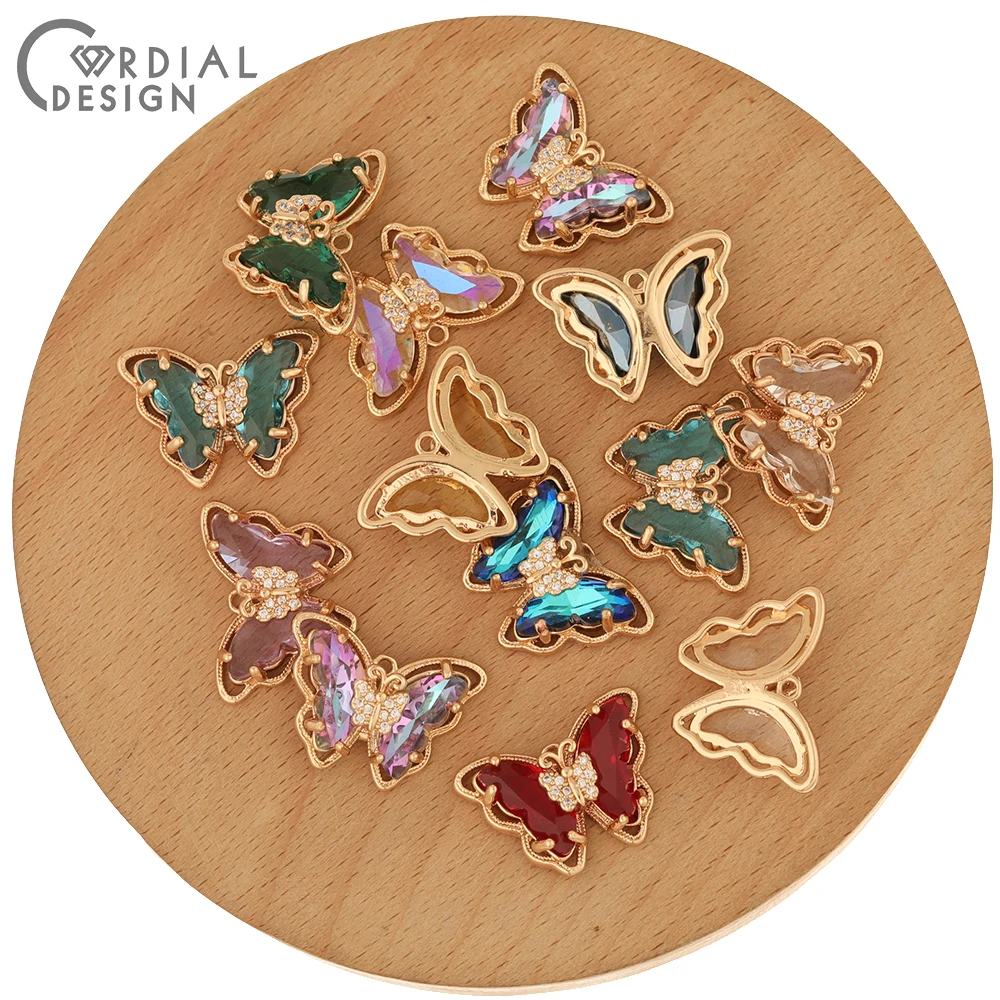 Cordial Design 30Pcs 15*20MM DIY Pendant/Jewelry Accessories/Hand Made/CZ Charms/Jewelry Findings & Components/Earrings Making 7 Cordial Design 30Pcs 15*20MM DIY Pendant/Jewelry Accessories/Hand Made/CZ Charms/Jewelry Findings & Components/Earrings Making - cordial
