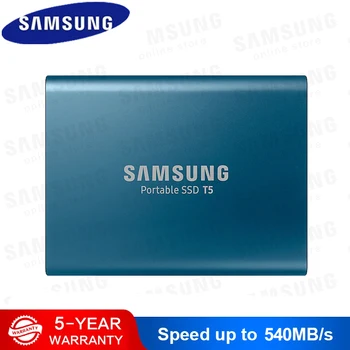 

SAMSUNG T5 SSD HDD 250GB 500GB 1TB Portable Top Original External HD Drive USB 3.1 for Desktop Laptop PC External Hard Drive