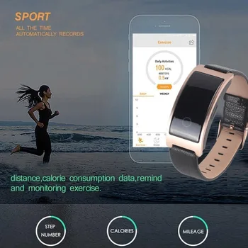 

CK11S Smart Wristband Blood Pressure Heart Rate Monitor Tracker Bracelet Pedometer Waterproof Bluetooth Smartband Toiletry Kits