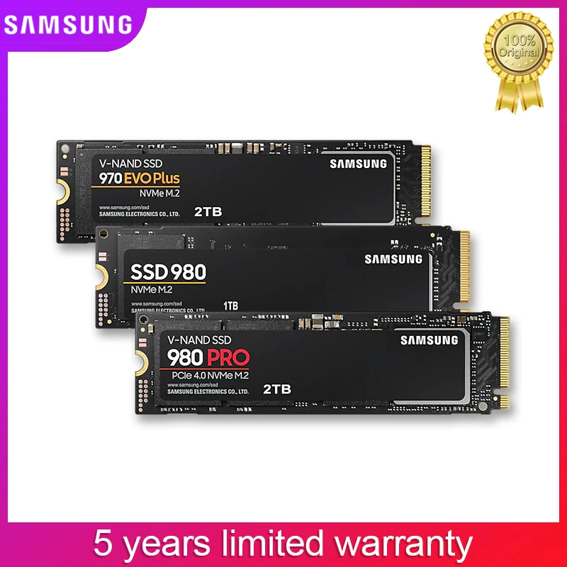 Samsung 内蔵SSD,m.2,500GB,250GB,980インチ,1t,2t,970,ノートブックコンピューター用の新しい頑丈なソリッドステート|内部 -