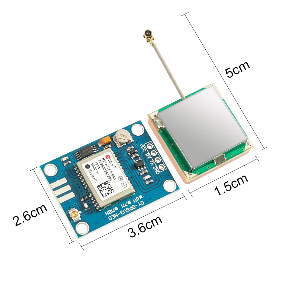 Для Arduino мини NE0-7M EEPROM спутниковый модуль позиционирования 51 SCM MCU NEO-7M для замены Neo-6M двойной Антенный интерфейс gps