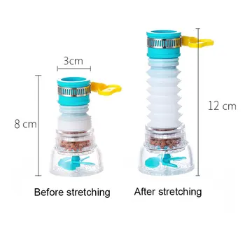

Booster Shower Kitchen Home Water Filter Tap Head 360 Degree Rotating Faucet Nozzle Kitchen Faucet Accessories BJStore