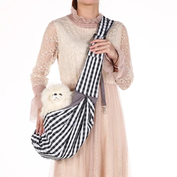 

Newly Soft-Sided Pet Portable Shoulder Diagonal Travel Carrier Tote Foldable Pet Out Cat Pet Package for Cat Dog