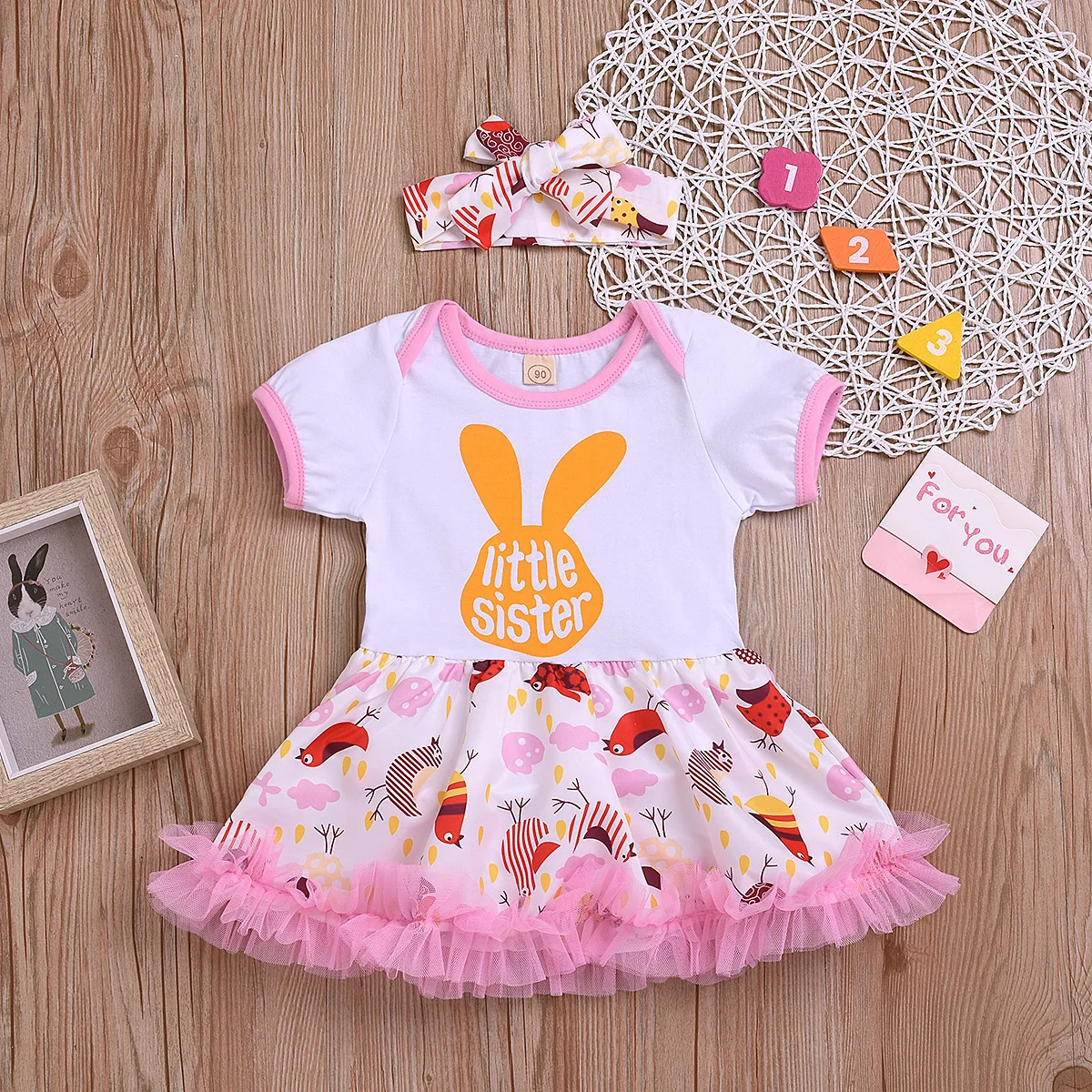 

New Style Clothes for Babies 2019 Summer Girl's One Piece Gauze Princess Dress Crawling Clothes