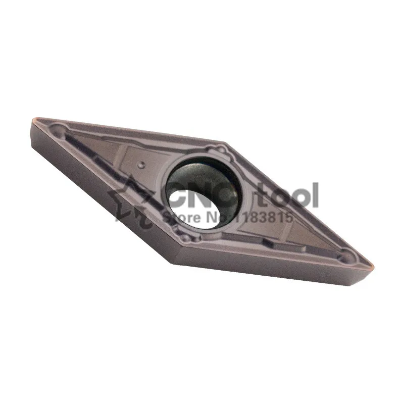 

10Pcs VBMT160404-MV/ VBMT160408-MV CNC Lathe Tool Turning Carbide Insert For stainless steel