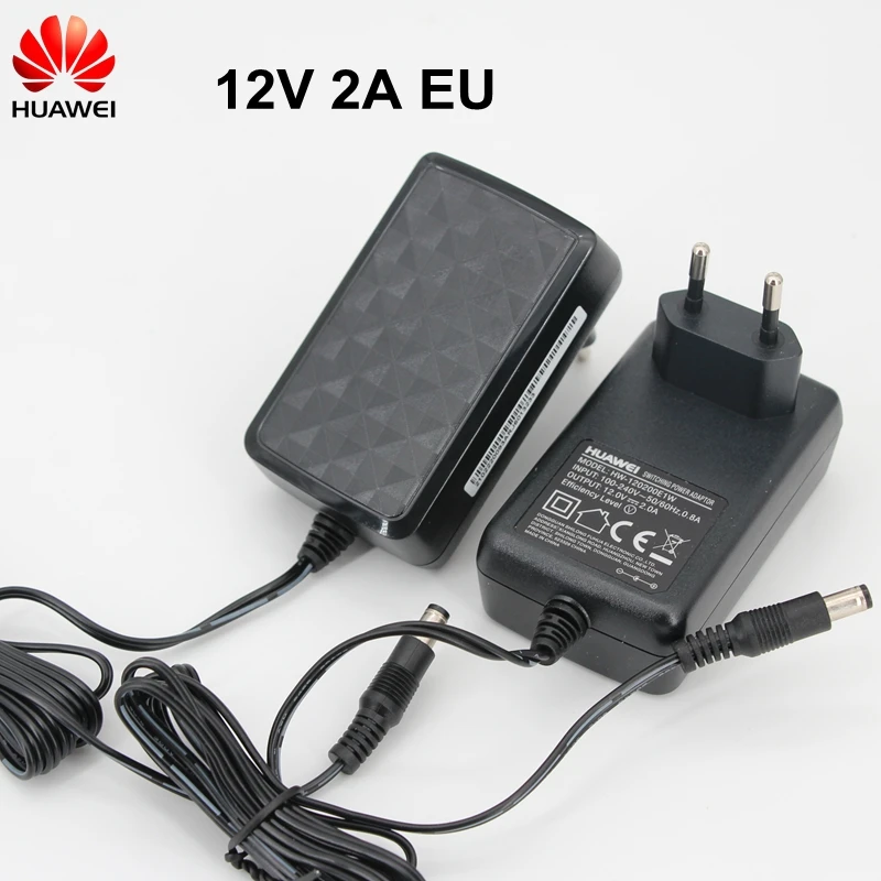 Оригинальное зарядное устройство Huawei EU 12 В 2 А импульсный адаптер питания для 5G/4G