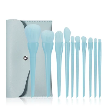 

Candy Color Makeup Brush Set A Full Set Of Powder Paint Blush Brush Foundation Makeup Tool Eye Shadow Brush