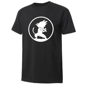 

Classic Anime Dragon Ball Men'S T Shirt Super Saiyan Kakarot Print Tee Male High Quality Cotton Short Sleeve Fashion Unisex Tops