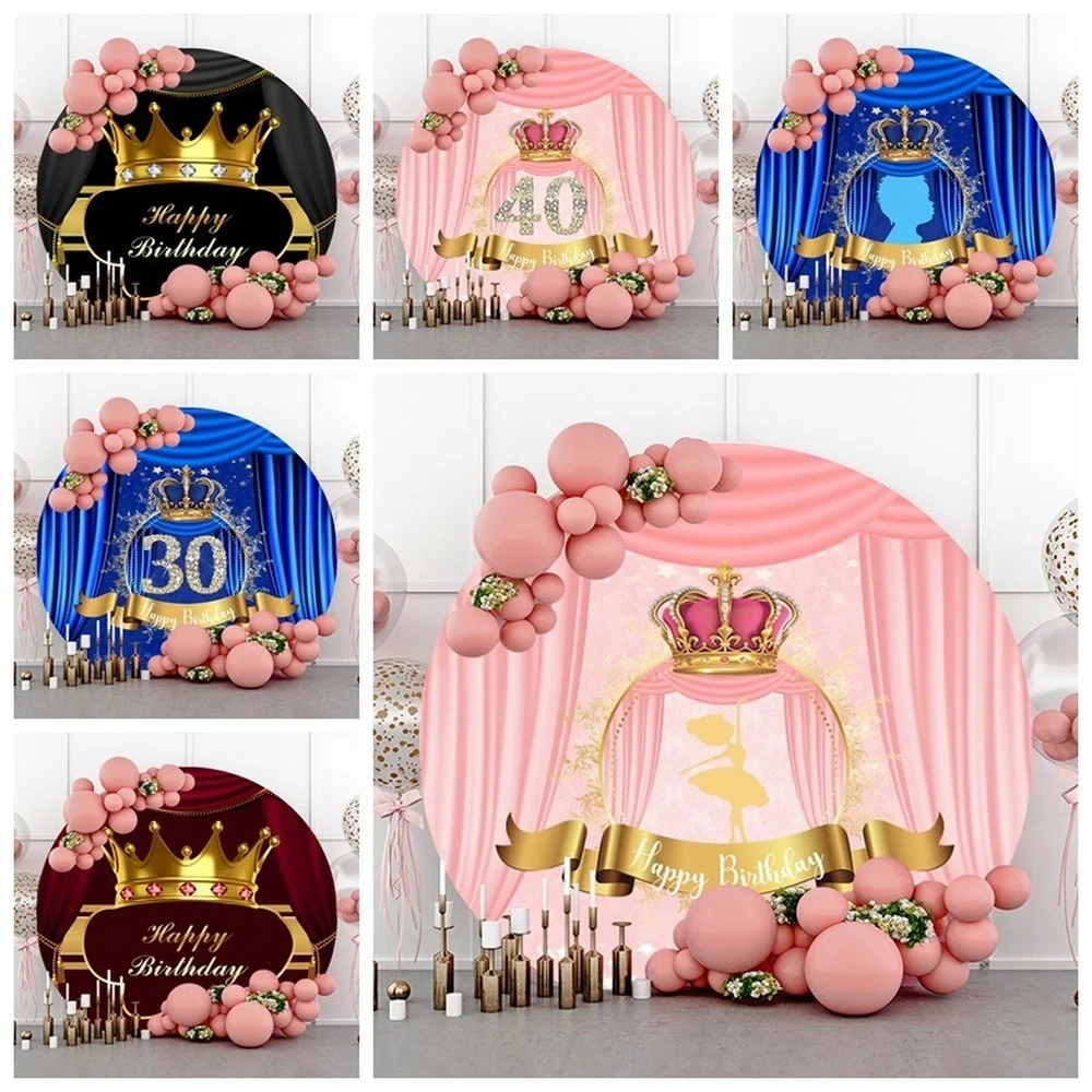 Bannière D'anniversaire Personnalisable Avec Nom, Photo, âge - Plusieurs Tailles (ex: 60x180cm) - Tissu Polyester Résistant - Pour Décoration Fête Intérieur/extérieur