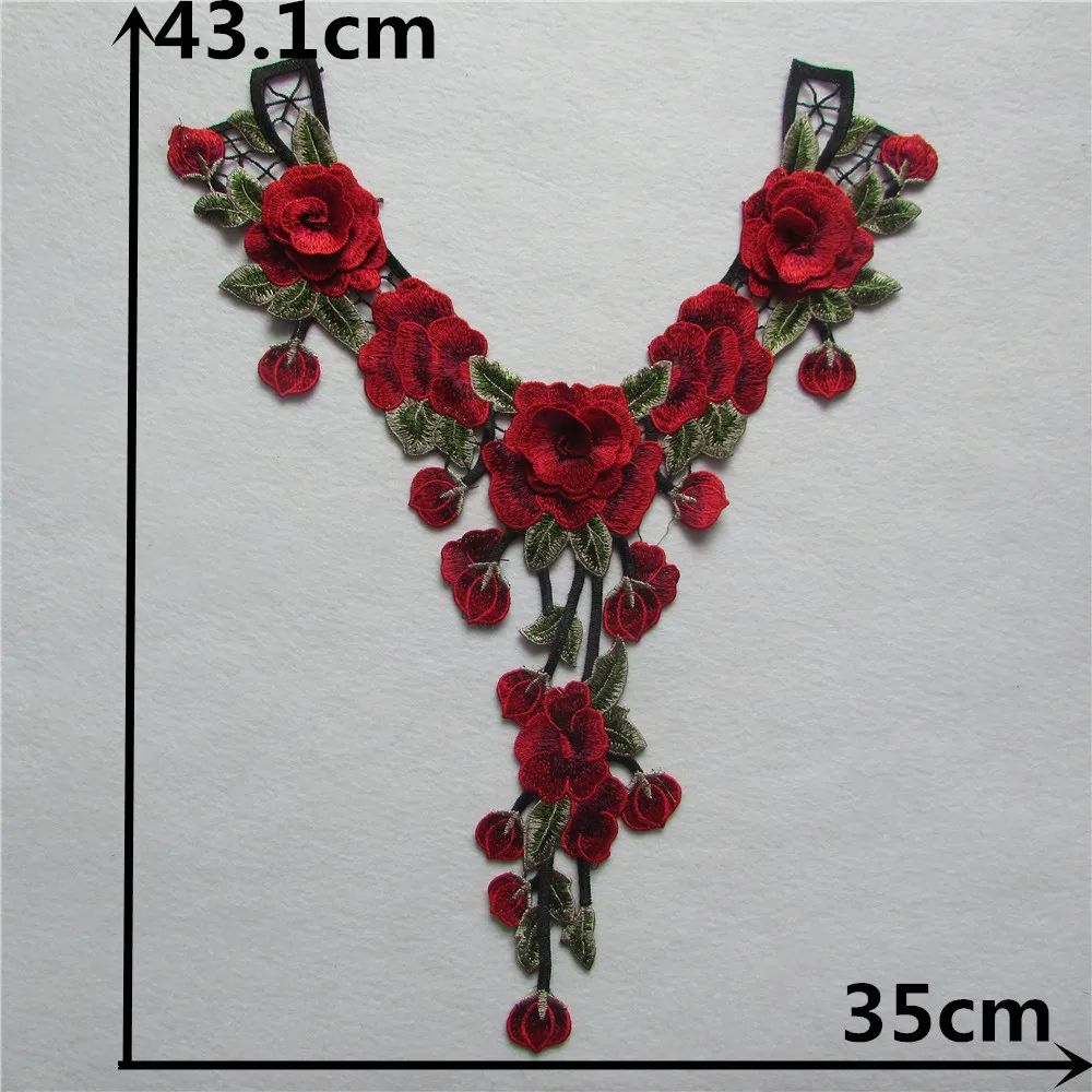 Embroidery Laces craft Materials for Sewing Lace top Embroidered fabrics for dresses Lace Collar Baby hair bands Accessories