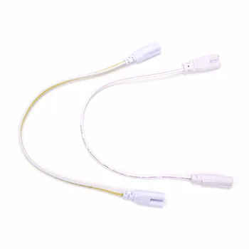 

1PCS 3 pin Double-end Cable Wire LED Tube Connector 30cm Two-phase Three-phase T4 T5 T8 Led Lamp