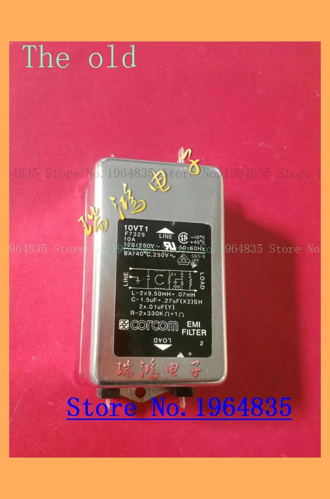 

10VT1 F7329 10VT1 10A The old