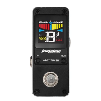 

Aroma At-07 Guitar Tuner Mini Single Guitar Effect Pedal Electric Effects Guitar Parts Accessories