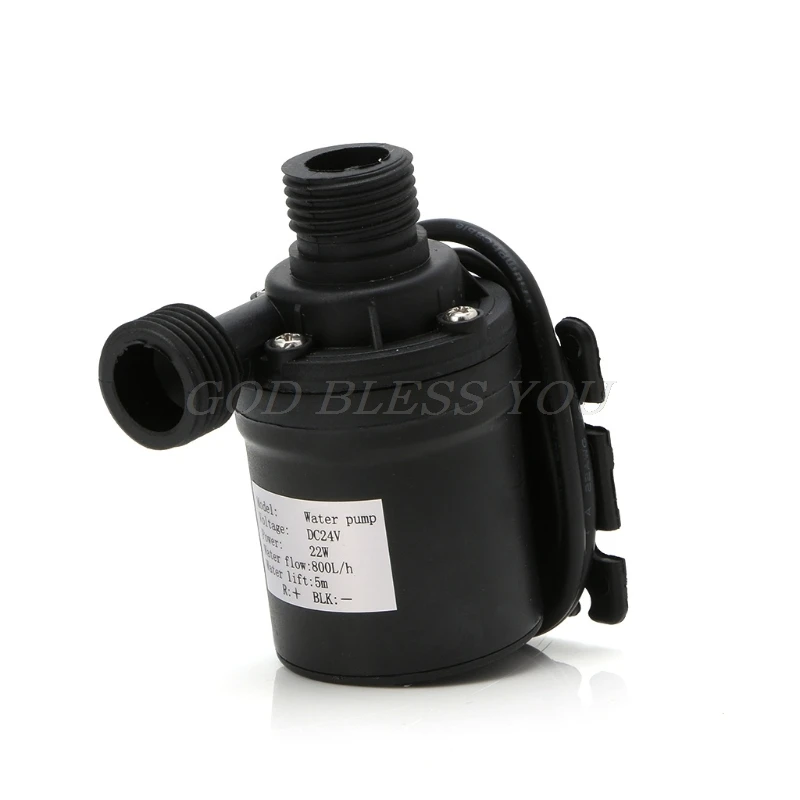 water pump aquarium water pump fish tank pump 800L/H 5m DC 12V 24V solar brushless motor water circulation water pump submersibles pumps