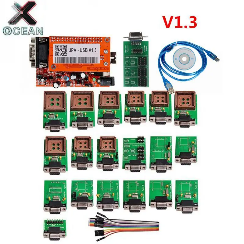 Высокое качество UUSP UPA USB серийный программер V1.3 несовместим с STMicroelectronics для Motorola
